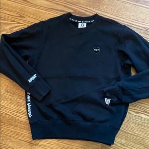 Aape crew sweatshirt sz small